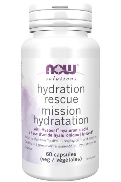 NOW Hydration Rescue with Hylarunic Acid 60 capsules