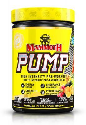 Mammoth Pump Fruit Punch 60 Servings