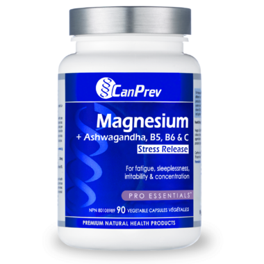 CanPrev Magnesium Stress Release 90 veggie capsules