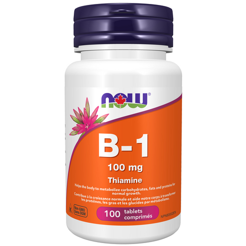 NOW B1 100mg 100 tablets