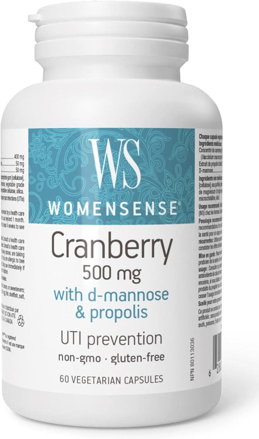 WomenSense Cranberry with D-Mannose 500mg