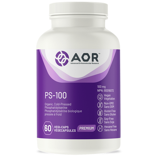 AOR PS 100 120 capsules. For Memory & Concentration