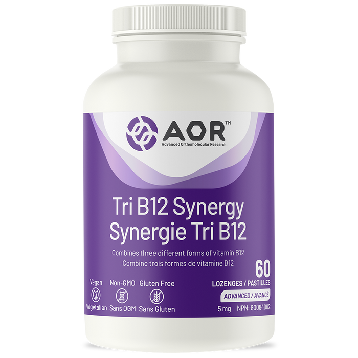 AOR Tri B12 Synergy 60 tablets