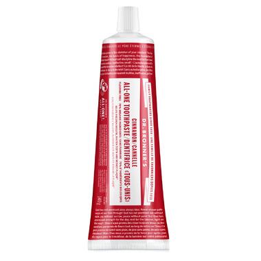Dr Bronners All in One Toothpaste Cinnamon 140 grams