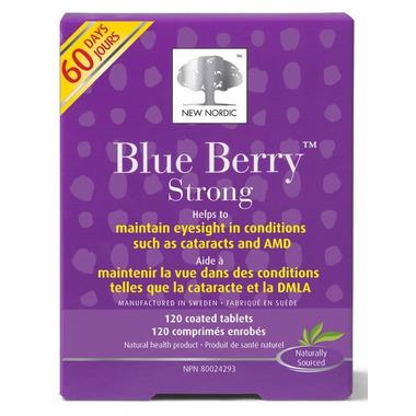 New Nordic Blue Berry Strong 120 tablets