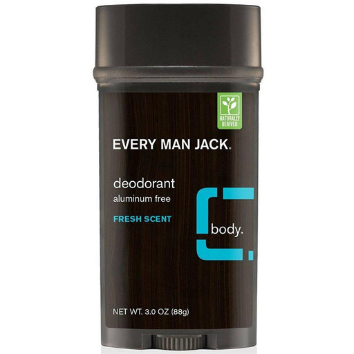 Every Man Jack Deodorant Fresh Scent 88 grams. Long-lasting odor protection