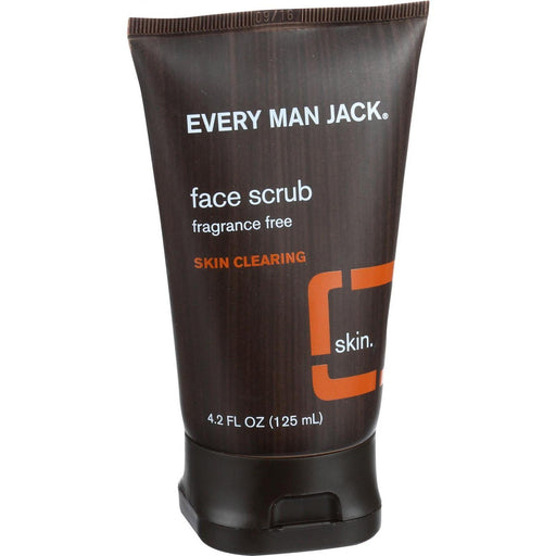 Every Man Jack Face Scrub Charcoal 125 ml. For Oily or Acne Prone Skin