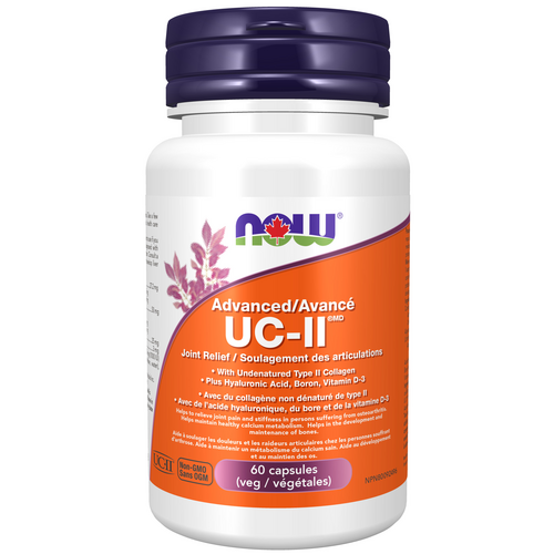 NOW Advanced UC-II Joint Relief 60 Veggie Capsules