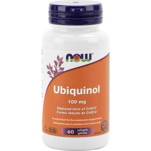 NOW Ubiquinol CoQ10 100mg 60 Softgels