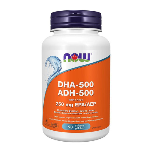NOW DHA 500 90 Capsules