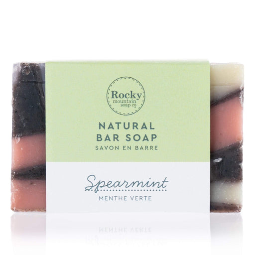 Rocky Mountain Soap Spearmint Bar 100 gram