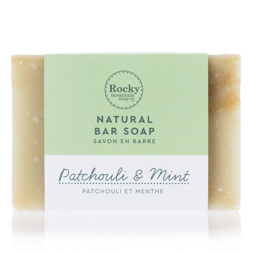 Rocky Mountain Soap Patchouli & Mint Soap Bar 100 grams