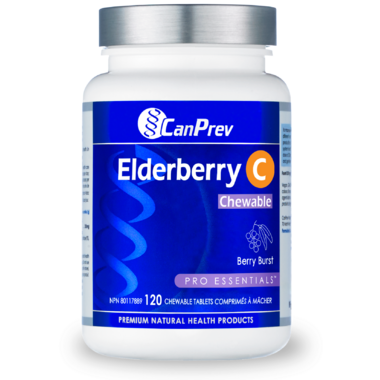 CanPrev Elderberry C Chewable 120 tablets