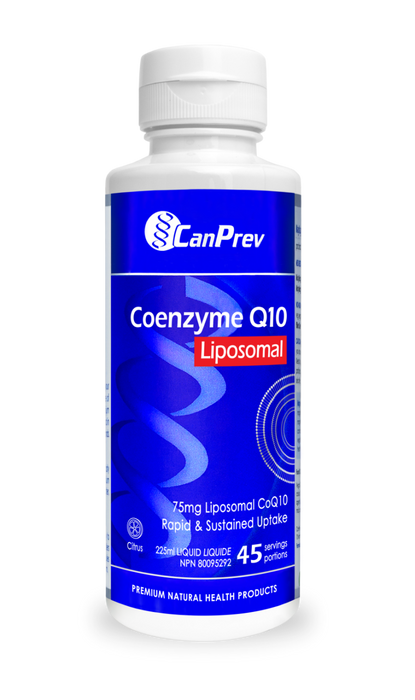 CanPrev Liposomal Coenzyme Q10 225ml. Citrus Flavour