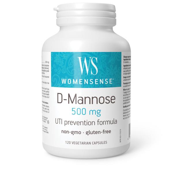 WomenSense D-Mannose 500mg 120 vegicaps