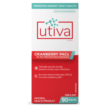 Utiva Cranberry PACs 90 capsules