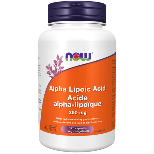 Now Alpha Lipoic Acid 250mg 120 capsules