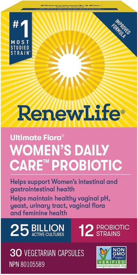 Renew Life Ultimate Womens Daily Probiotic 25 Billion 30 capsules