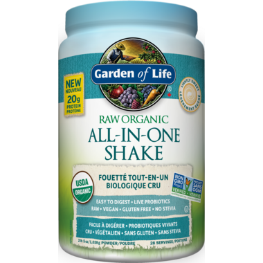 Garden of Life Raw Organic All In One Shake Lightly Sweet