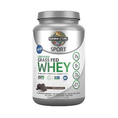 Garden of Life Sport Certified Grass Fed Whey Protein Chocolate 660 grams