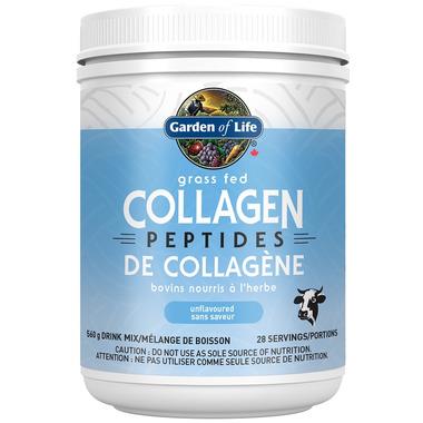 Garden of Life Grass Fed Collagen Peptides Unflavoured 560 grams