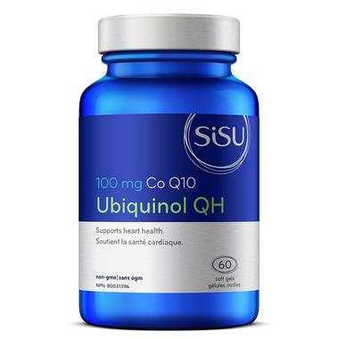Sisu Ubiquinol QH 100mg 60 soft gels