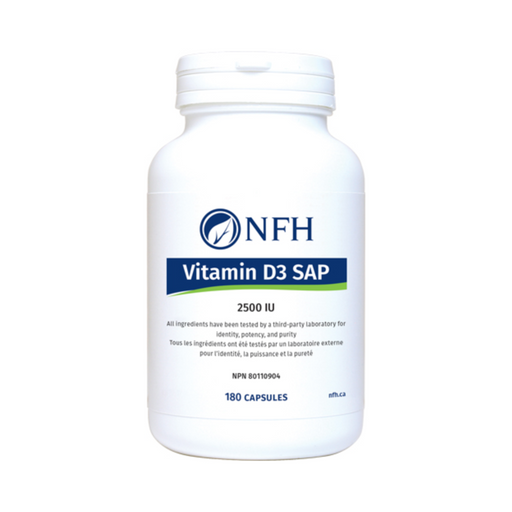 NFH Vitamin D SAP 2500IU 180 capsules