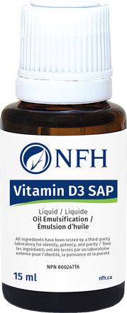 NFH Vitamin D SAP 2500IU 15 ml