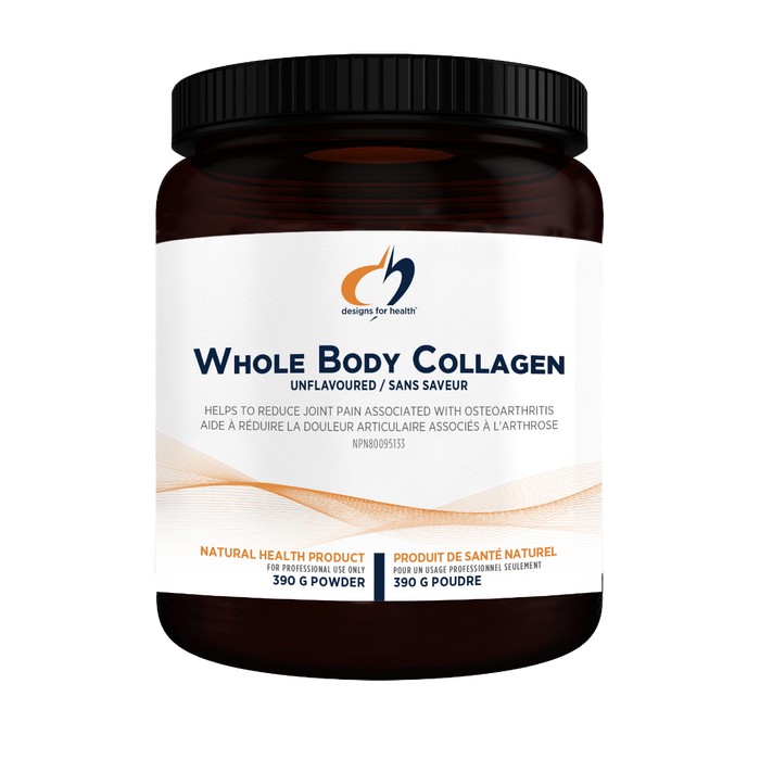 Designs for Health Whole Body Collagen Unflavoured 390 grams