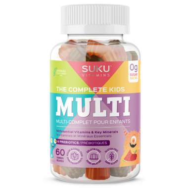 SUKU Vitamins The Comple Kids Multi 60 Gummies