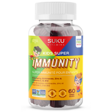 SUKU Vitamins Kids Super Immunity 60 Gummies