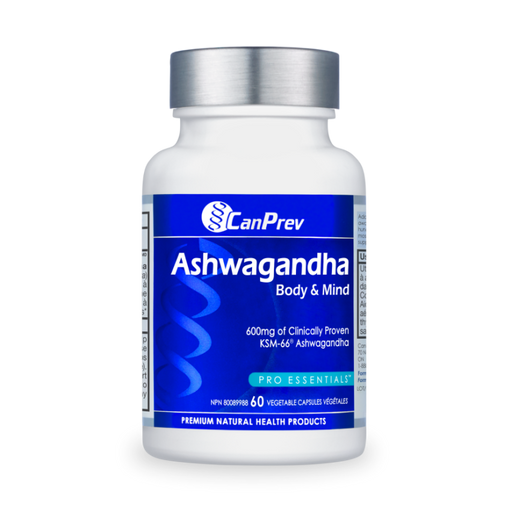 CanPrev Ashwagandha Body & Mind 60 veggie capsules