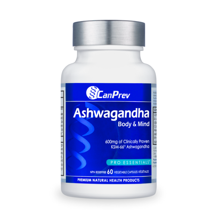 CanPrev Ashwagandha Body & Mind 60 veggie capsules
