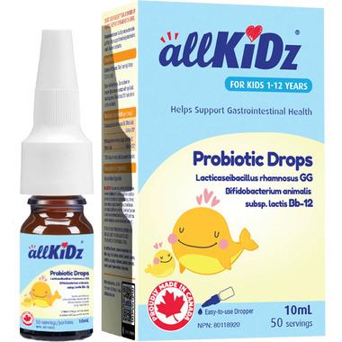 Allkidz Probiotic Drops 10 ml. For Children 1 year and older
