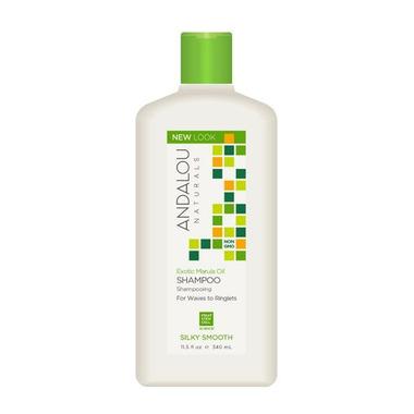 Andalou Naturals Shampoo Marula Oil 340 ml. For Course, Curly Hair