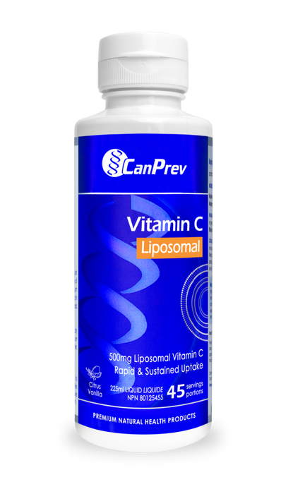 CanPrev Vitamin C Liposomal 250ml 45 servings. Citrus Vanilla