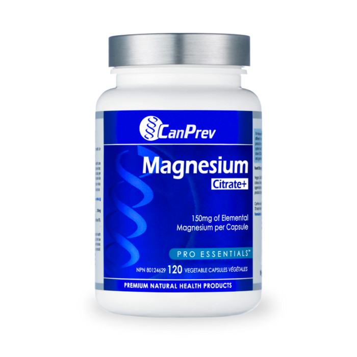 CanPrev Magnesium Citrate 120 veggie capsules