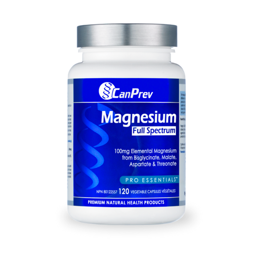 CanPrev Magnesium Full Spectrum 120 veggie capsules