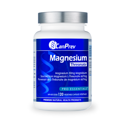 CanPrev Magnesium Threonate 120 veggie capsules