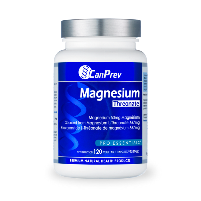 CanPrev Magnesium Threonate 120 veggie capsules