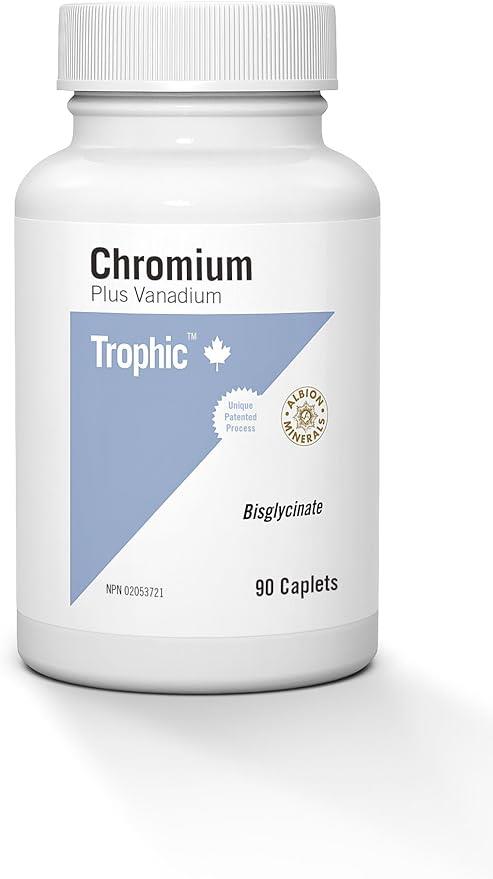 Trophic Chromium + Vanadium 90 caplets