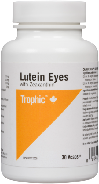 Trophic Lutein Eye with Zeaxanthin 30 veggie capsules