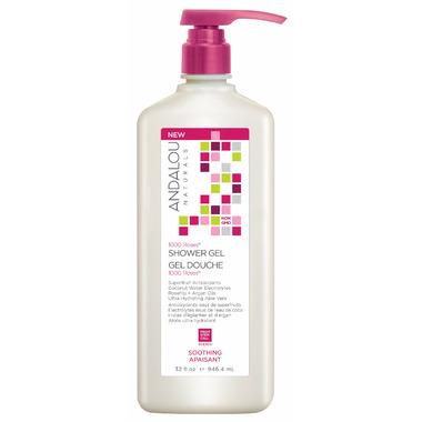 Andalou Naturals Shower Gel 1000 Roses  946ml