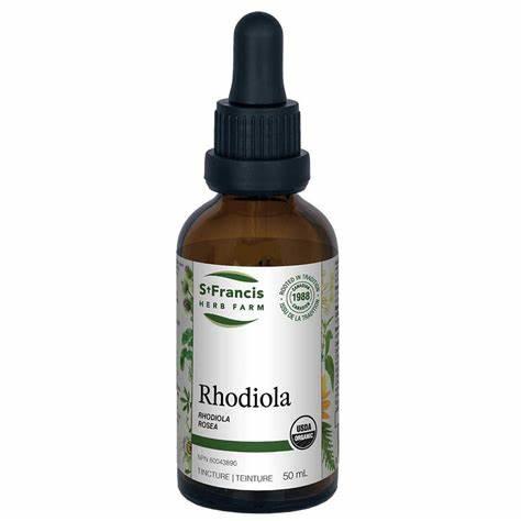 St Francis Rhodiola 50ml. For Mood and Stress