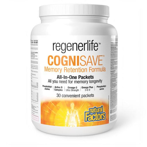 Regenerlife CogniSave 30 packets. For Healthy Brain and Mood