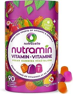 Nutracelle Nutramin Adult Multi Vitamin Gummies 90 gummies. Vegan