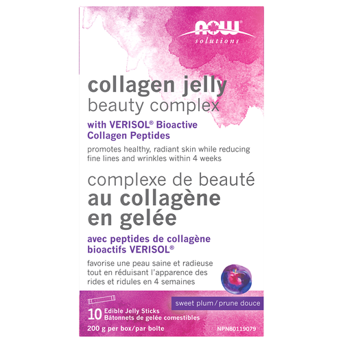 NOW Collagen Jelly Sweet Plum 10 Sticks