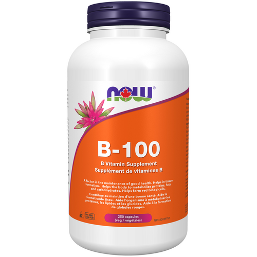 NOW B Complex 100mg 250 Capsule