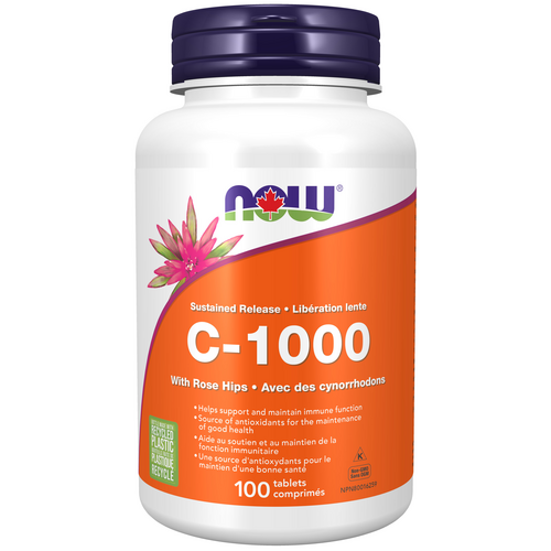 NOW C 1000 Sustained Release ( Citrus Free ) 100 tablets