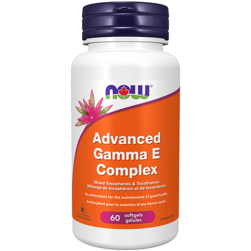 NOW Gamma E Complex 60 softgels